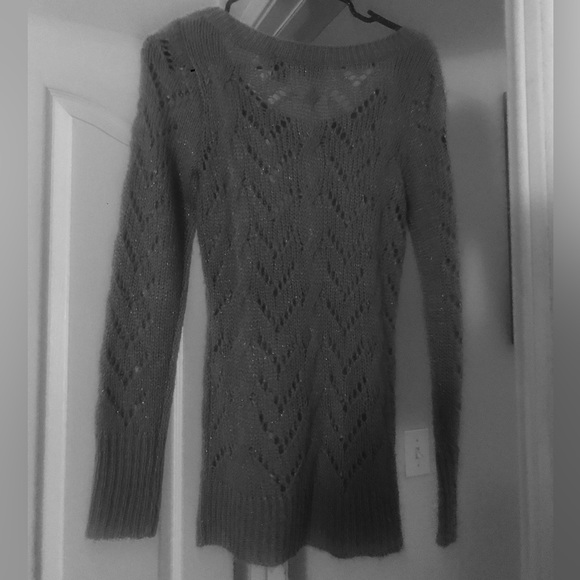 ALLOY Pointelle Tunic Sweater - Picture 3 of 3